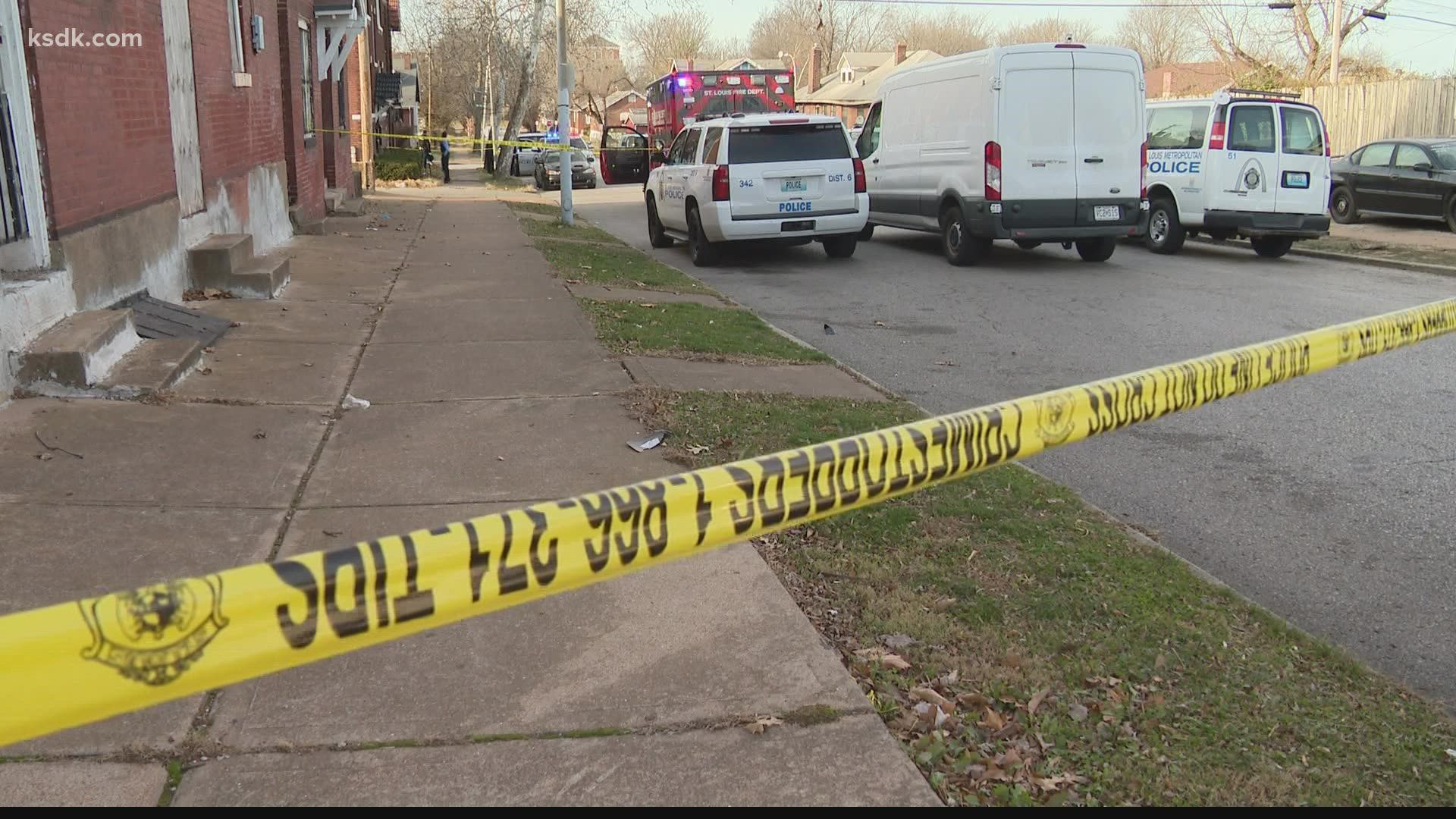 Detectives with the SLMPD's homicide division are handling the ongoing investigation.