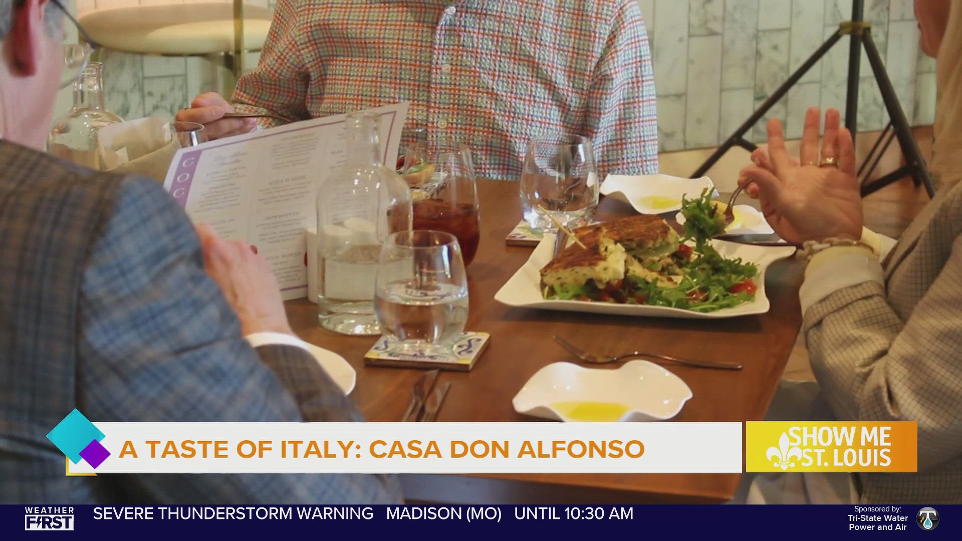 The menu at Casa Don Alfonso tell the story of traditions passed down generations in the family homes of Southern Italy.