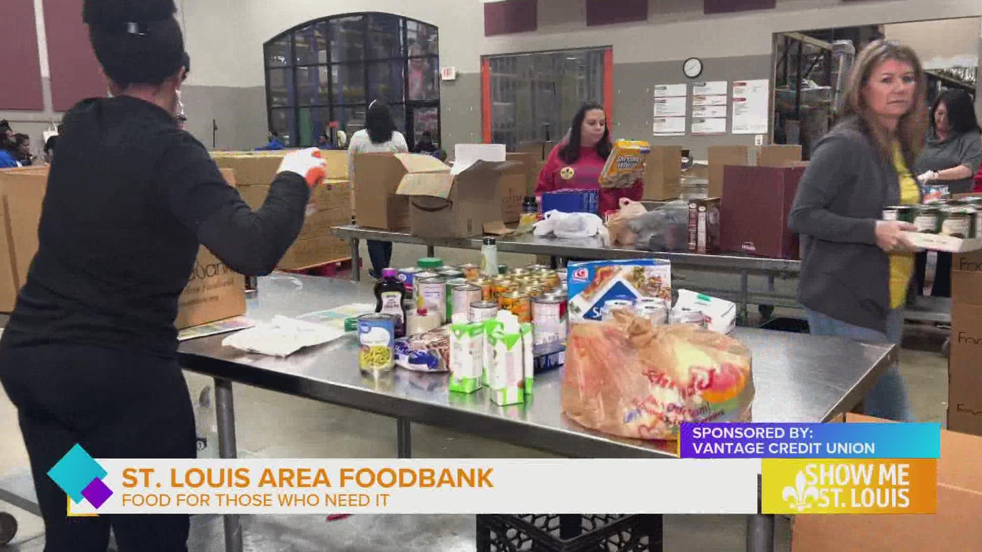 St. Louis Area Foodbank supports over 20 counties by way of distributing food to those in need through their network of partner agencies.