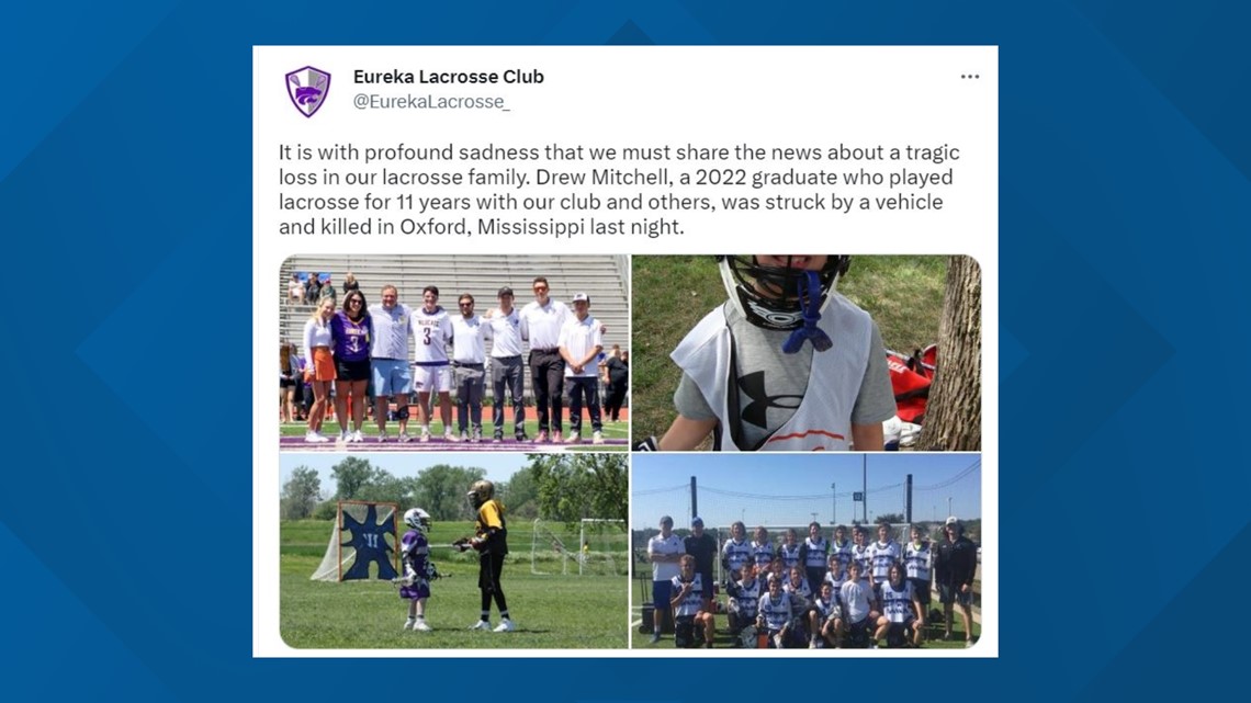 Lacrosse player, Eureka HS grad killed in hit-and-run crash - Vimarsana News
