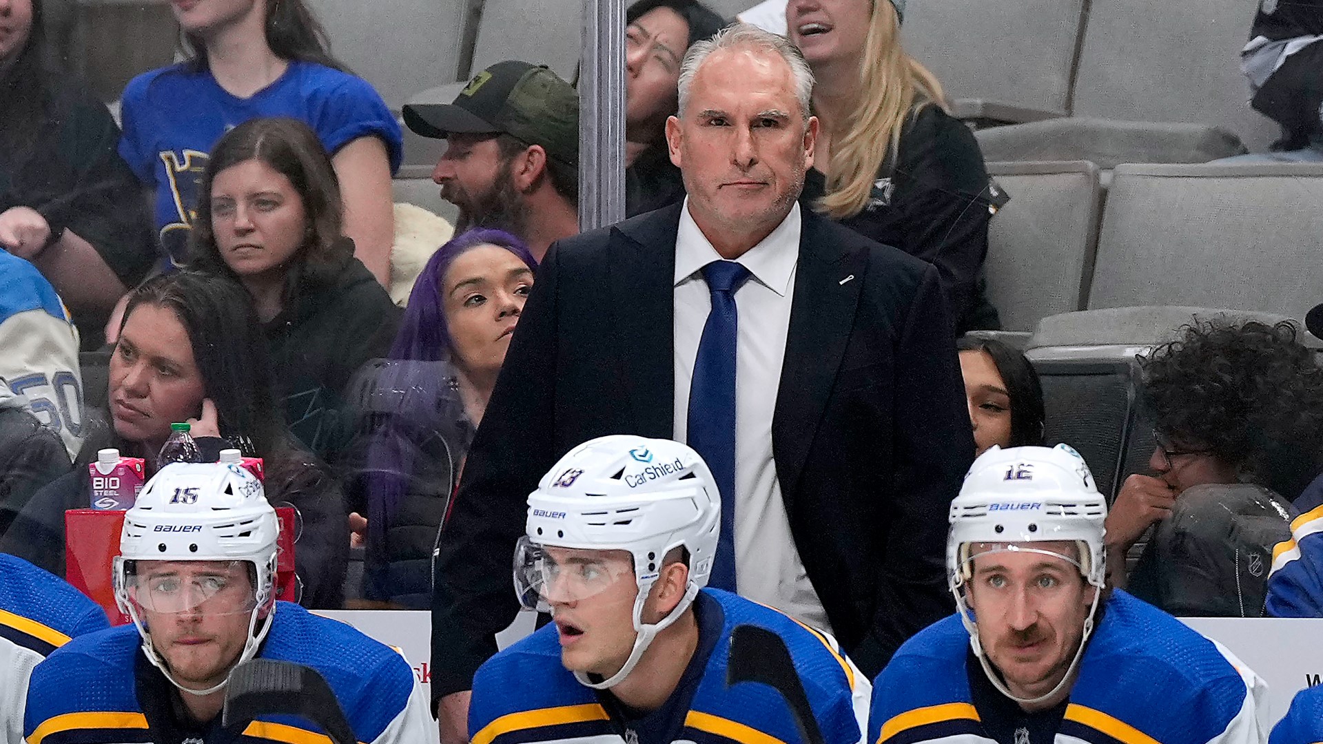 Stanley Cup Champion St. Louis Blues head coach Craig Berube