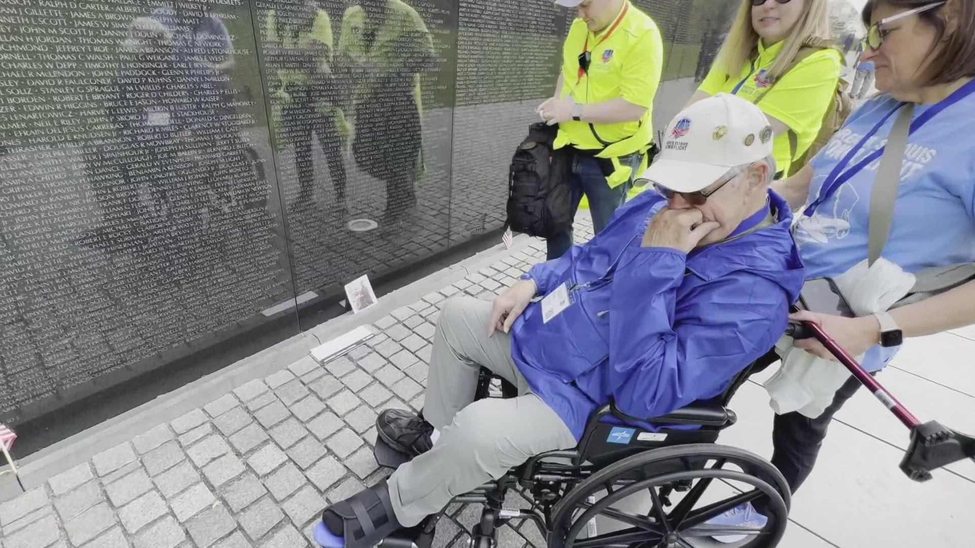 St. Louis veteran discovers brother’s name at Vietnam Wall during Honor ...