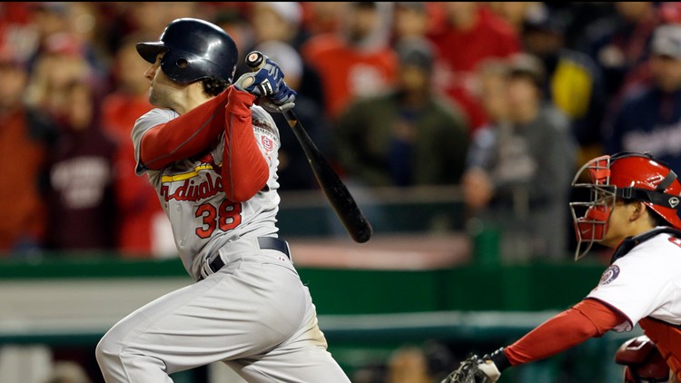 Cardinals Authentics: Pete Kozma Game-Used Camouflage Memorial Day