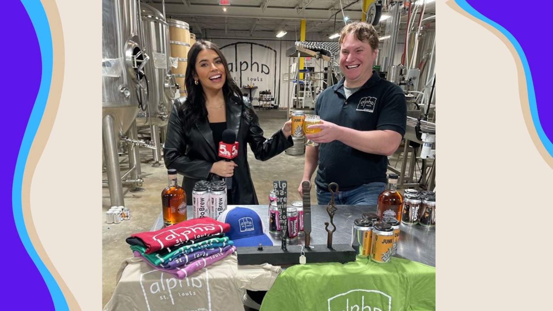 Dana DiPiazza got to the bottom of the "junk drawer" Monday morning at Alpha Brewing Company. After new year cleanouts, Alpha's "I do" brew is up next on the menu!