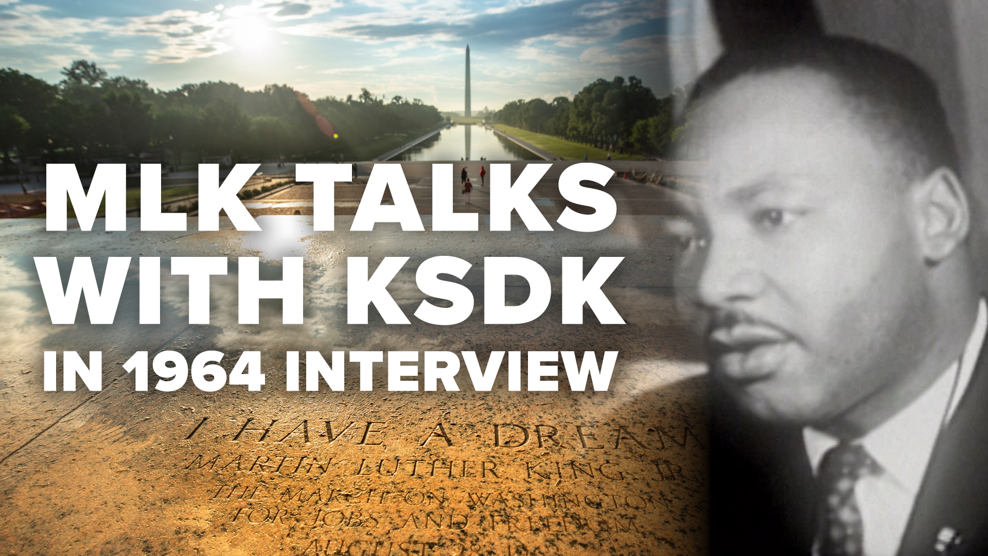 Dr. Martin Luther King Jr. made several trips to St. Louis in the 1950s and 1960s. During a March 1964 visit, he talked exclusively with KSDK reporter Chris Condon.