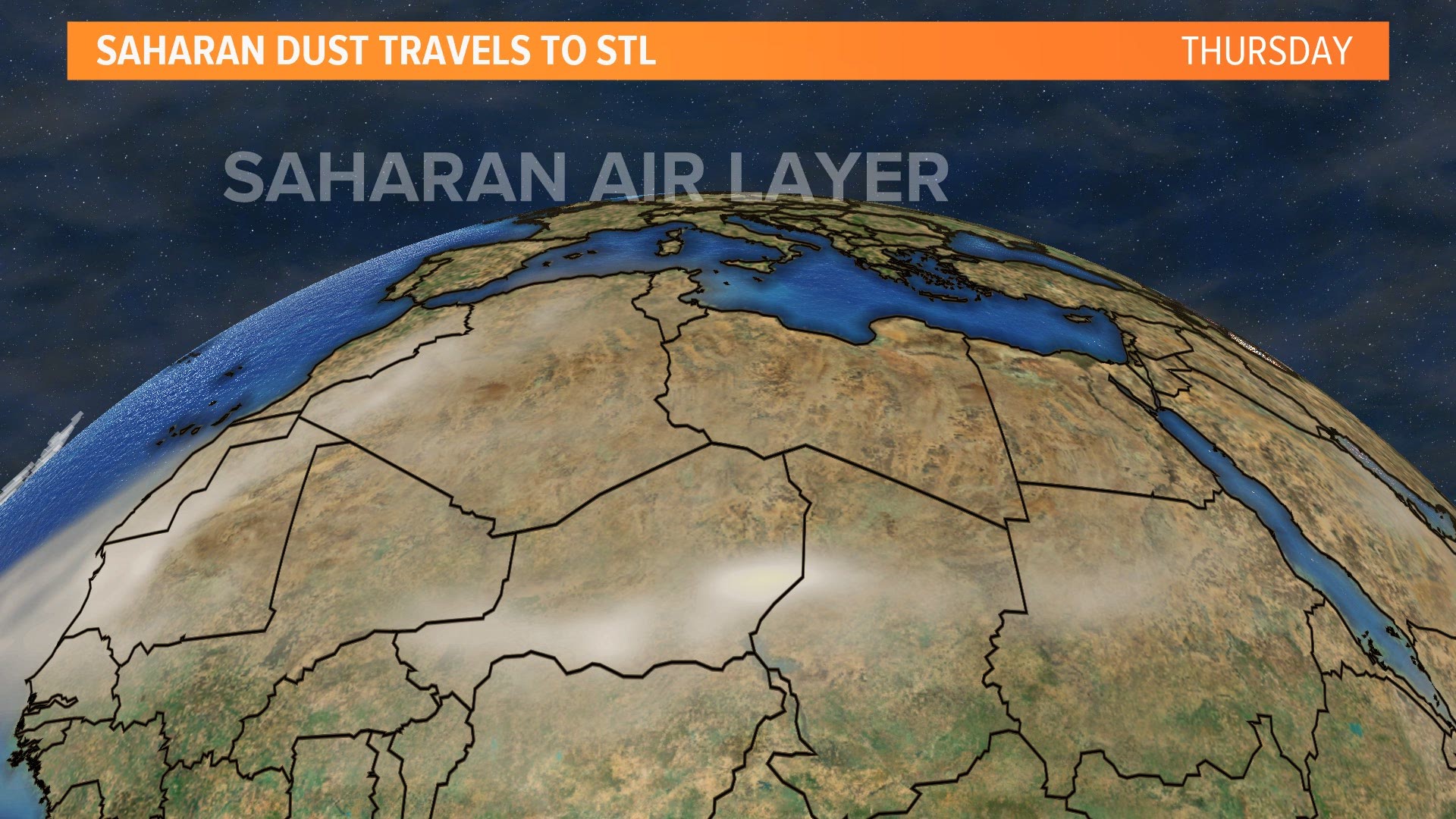 Saharan Dust Travels to STL