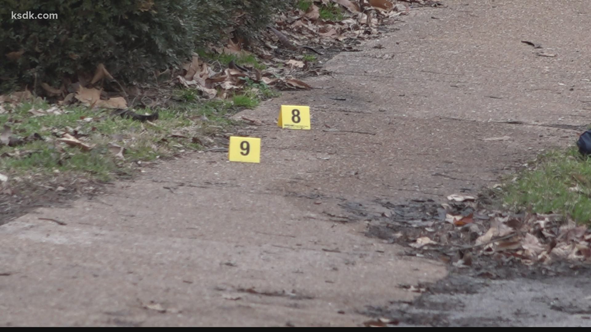 The shooting happened Sunday afternoon along Spencer Avenue
