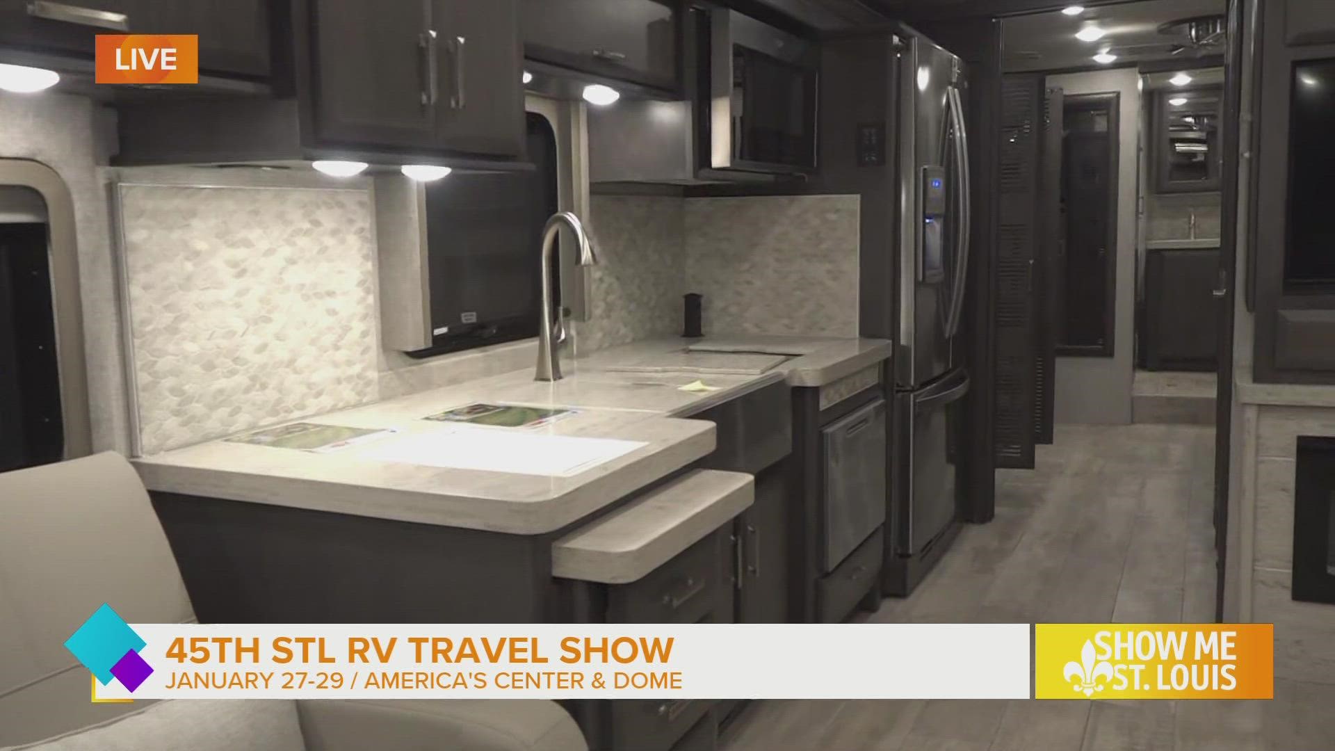 Over 300 RVs will be on display and for sale from eight of St. Louis’ Most trusted family-owned dealers.