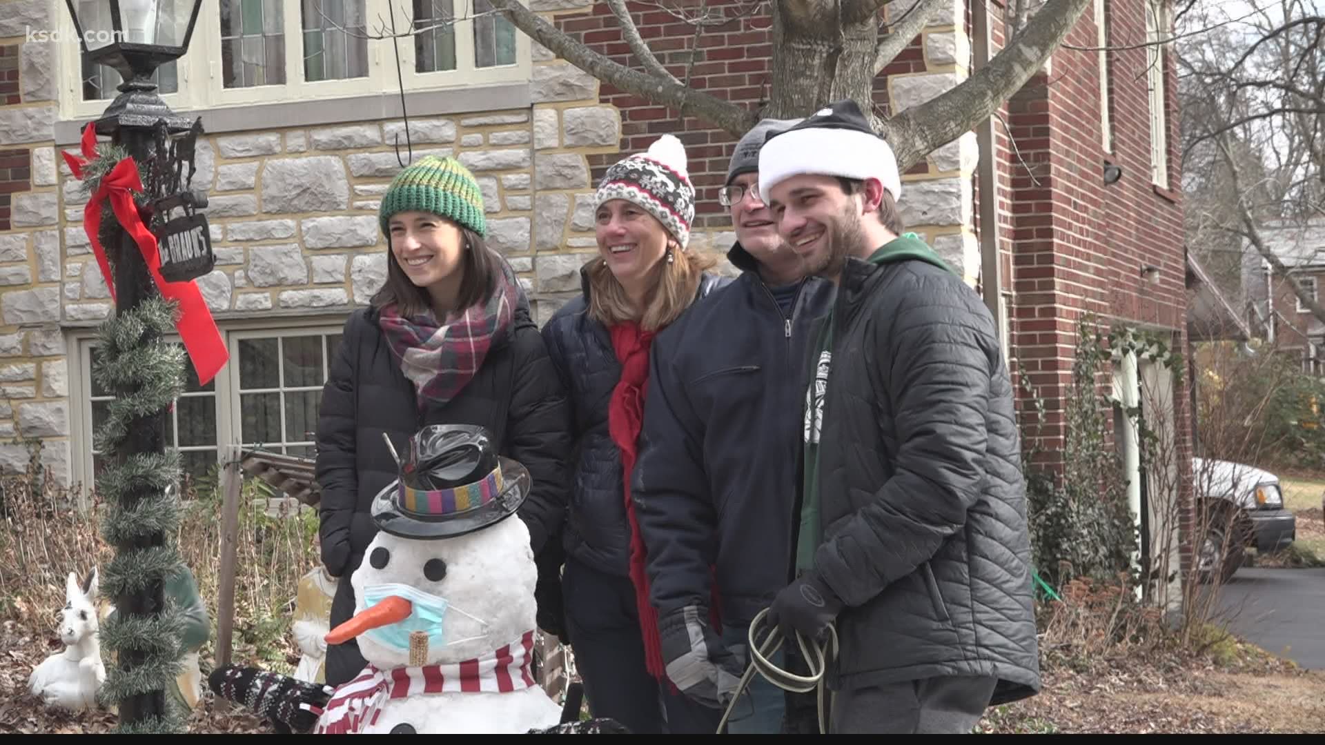 The tradition meant a little more this year because the Browns won't be getting together for the rest of the holiday.