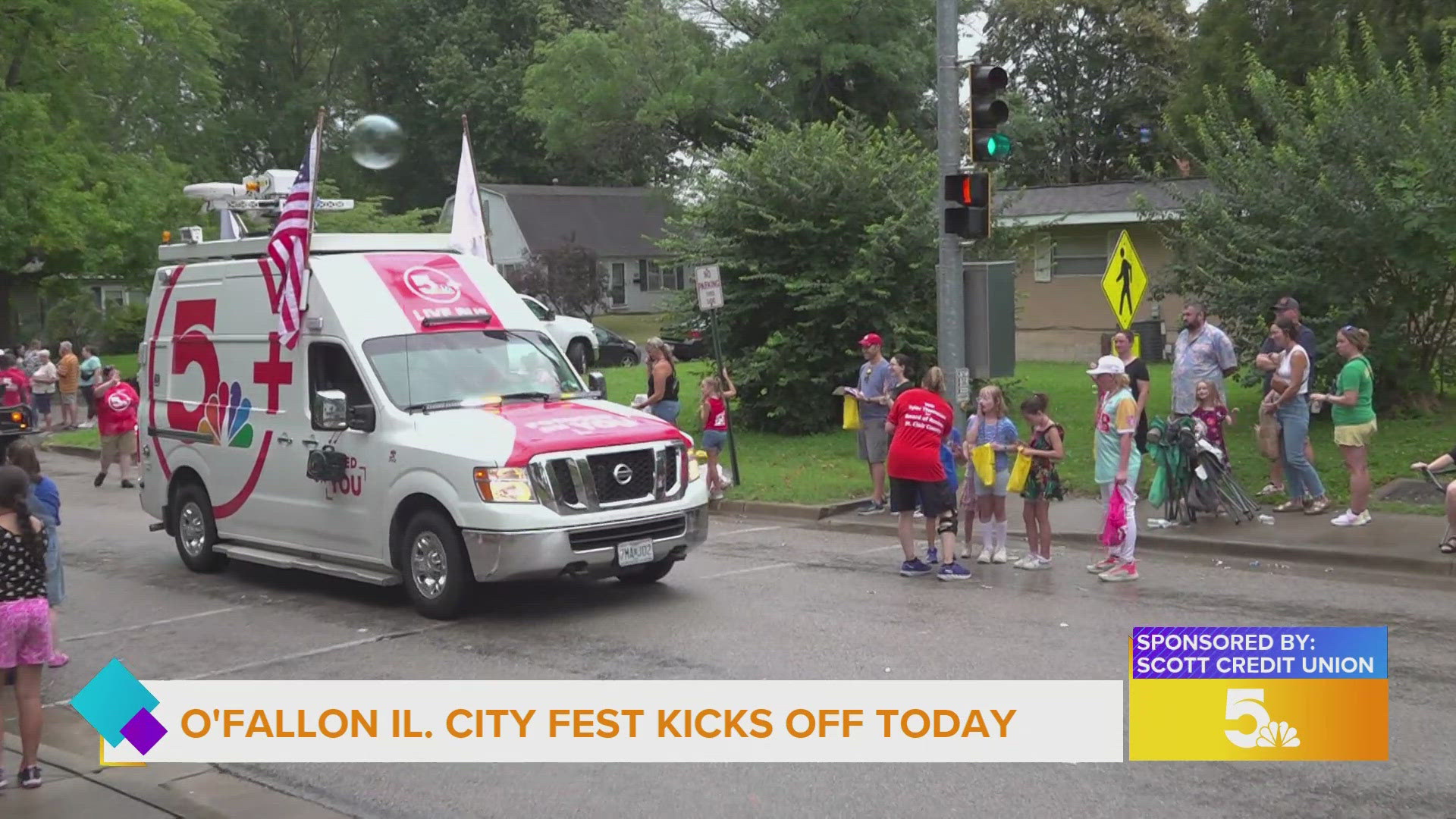 The Summer Parade Tour continues - Mary Thaier will be live from O'Fallon, IL. The parade kicks off Saturday at 5 p.m.