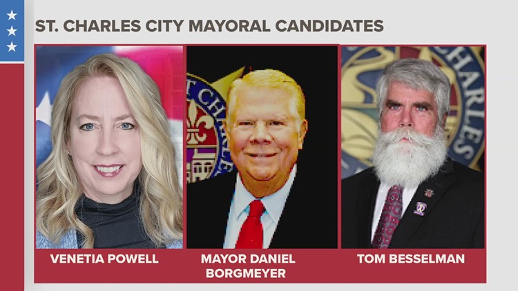 St. Charles mayoral primary results: Borgmeyer, Besselman move on to April ballot