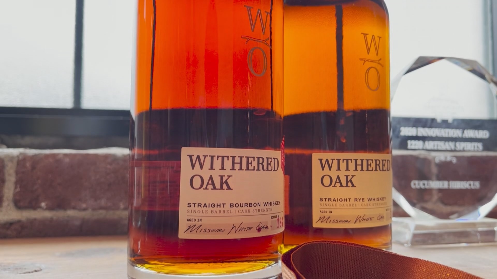 4 Hands Brewing Co. has a new line of aged spirits called "Withered Oak." It's a collaboration four years in the making between 4 Hands and 1220 Artisan Spirits.