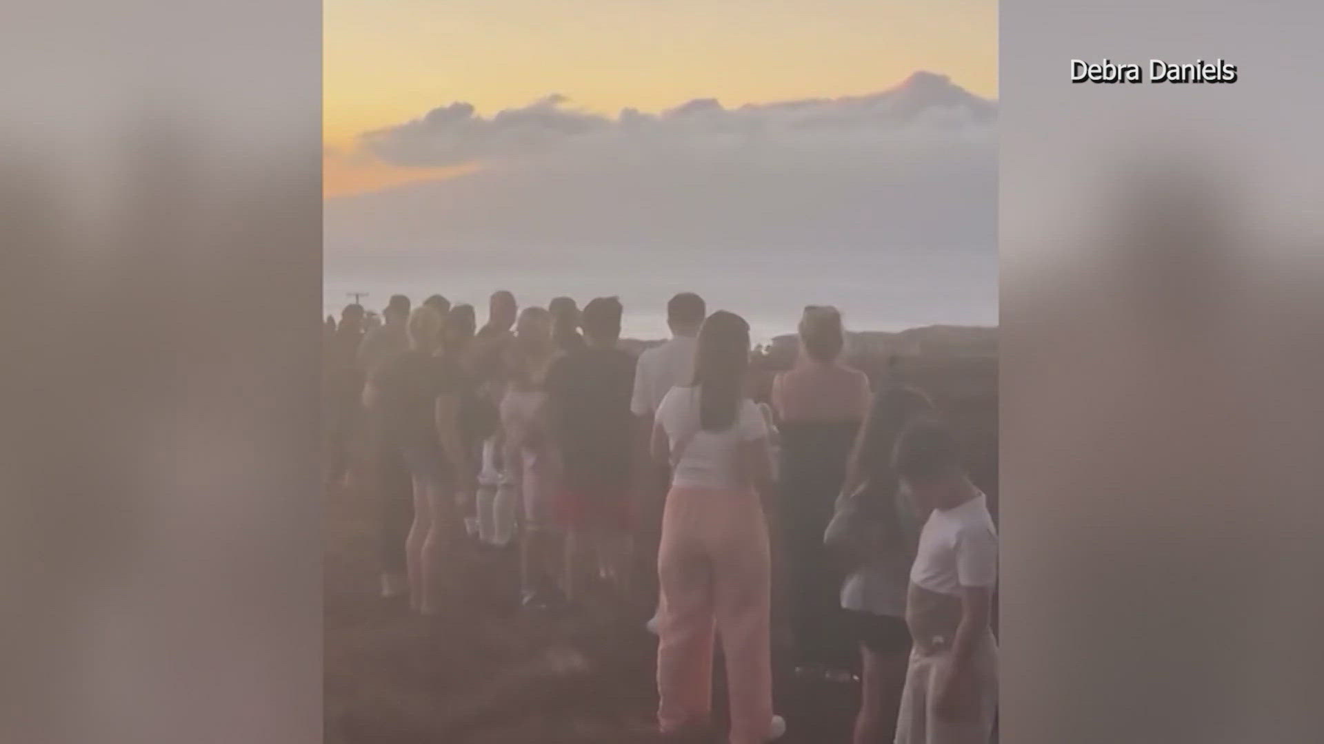 They family said they were among hundreds who watched as their cruise ship sailed away without them.