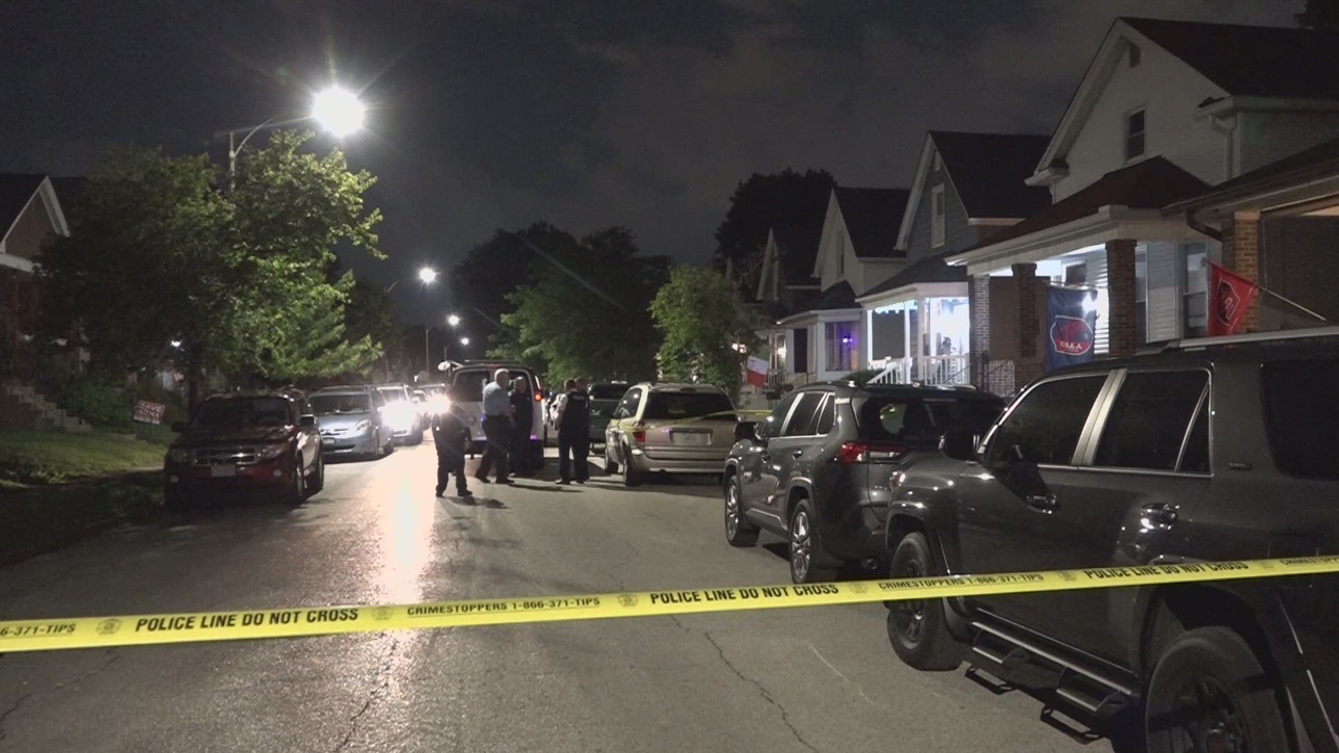 A man died after being shot multiple times in the chest early Thursday on Goethe Avenue. A suspect turned himself into police.