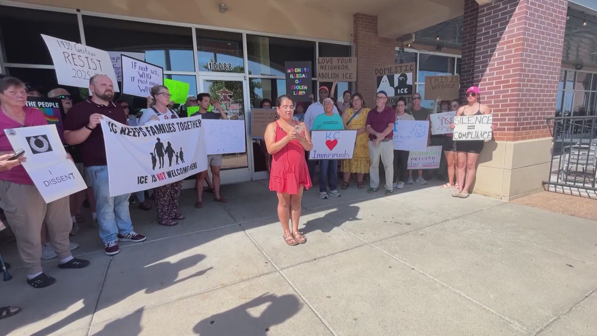Federal immigration raids in Kansas City are sparking outrage. Advocates called the raids "discriminatory."