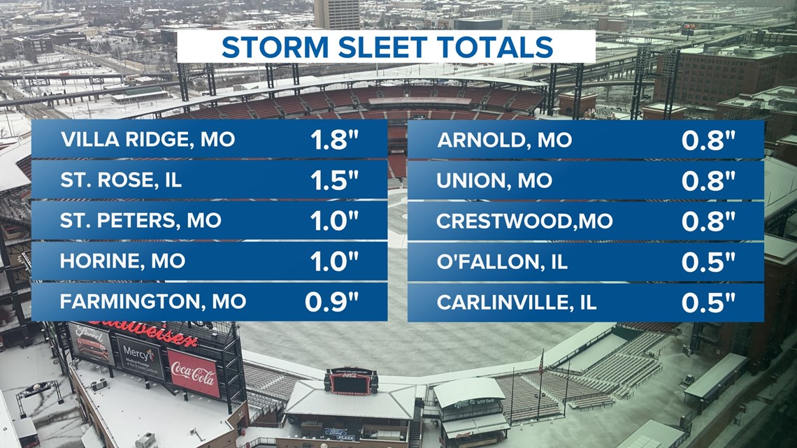 Slick roads will linger around St. Louis into early Friday | ksdk.com
