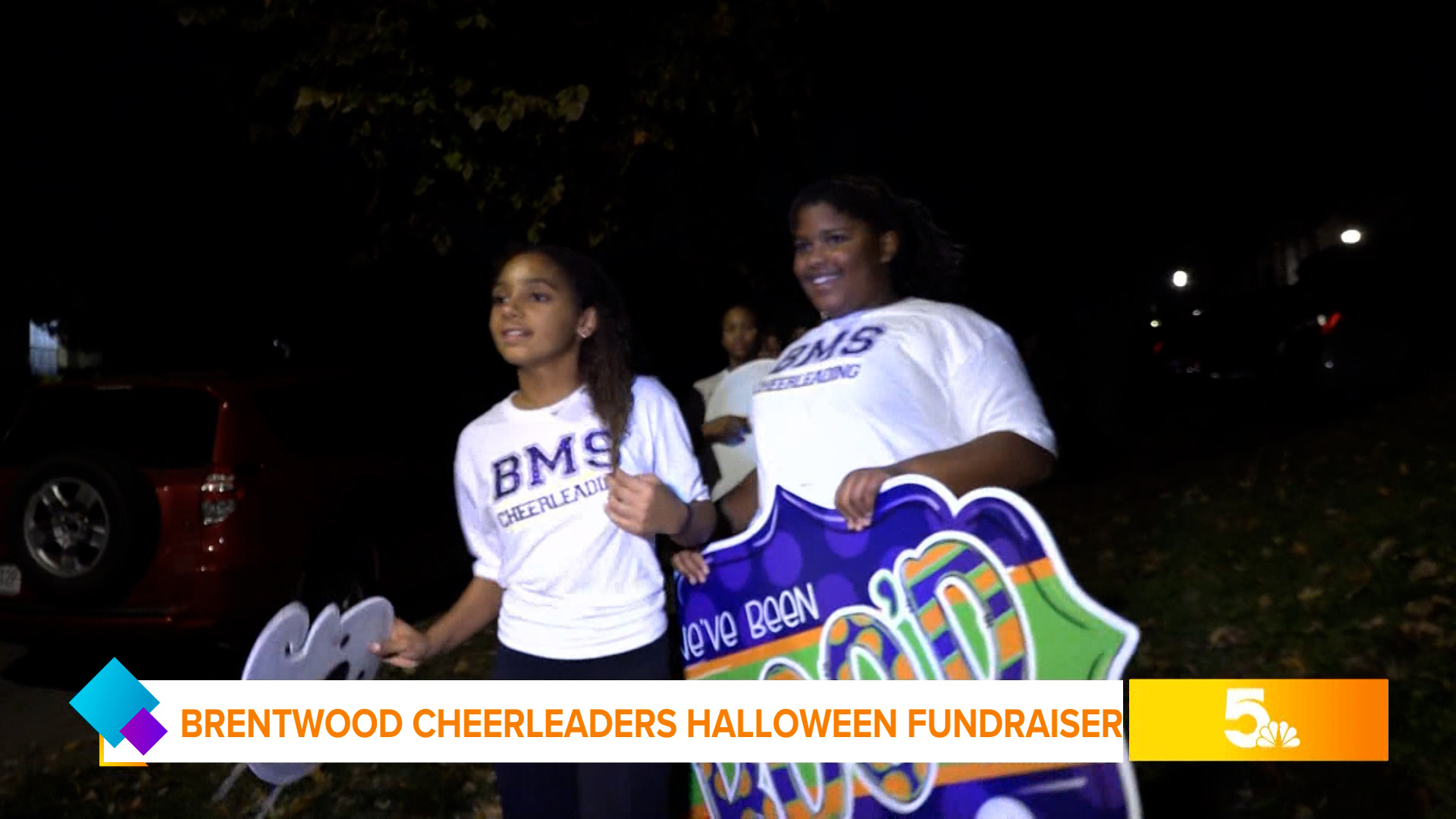 If you come across a gang of cheerleaders roaming the streets, this Halloween, fear not. They’re likely just out raising money for their cheer program.