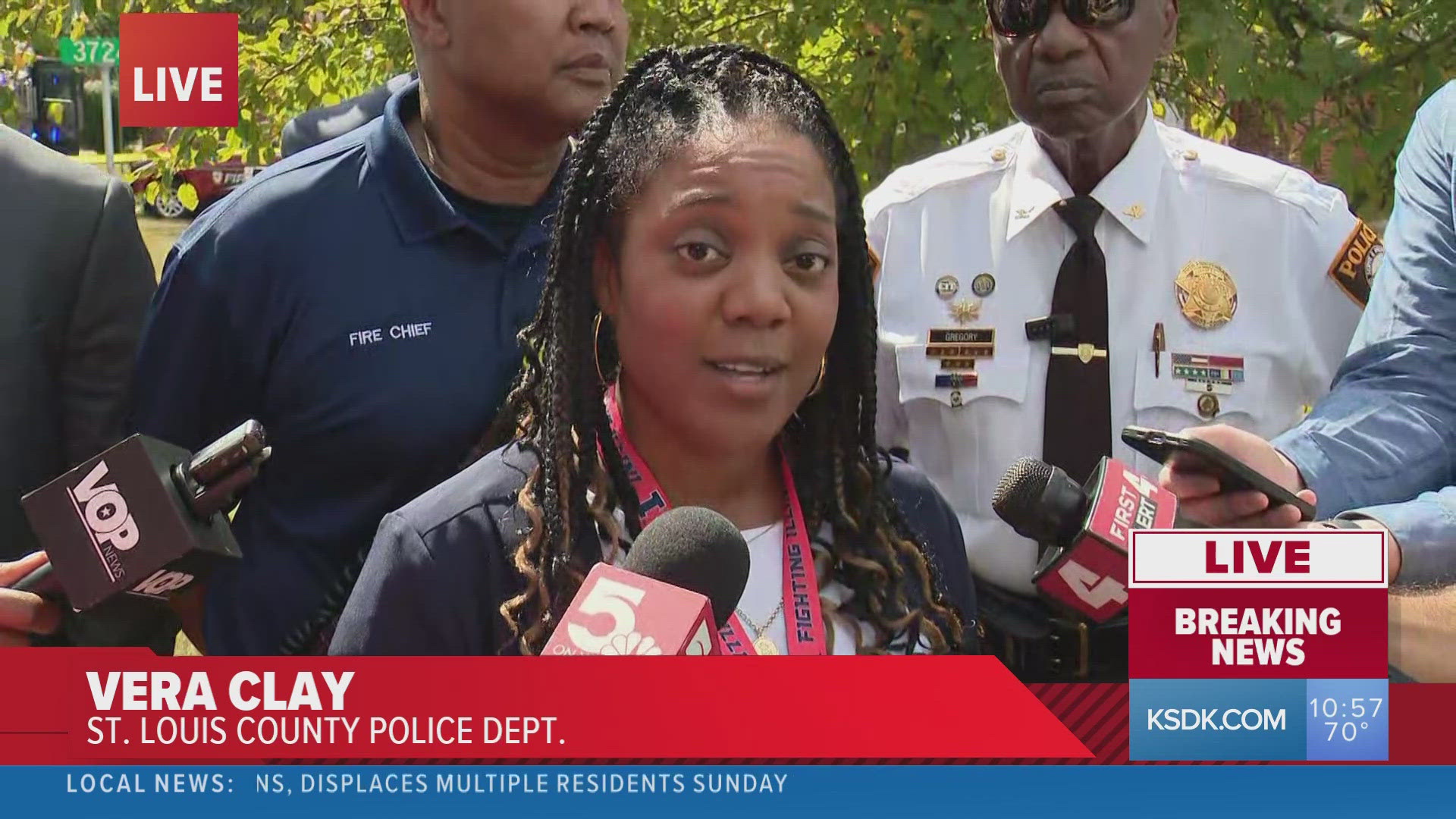 Officials provided an update on a house explosion in north St. Louis County. Several people have been injured. 