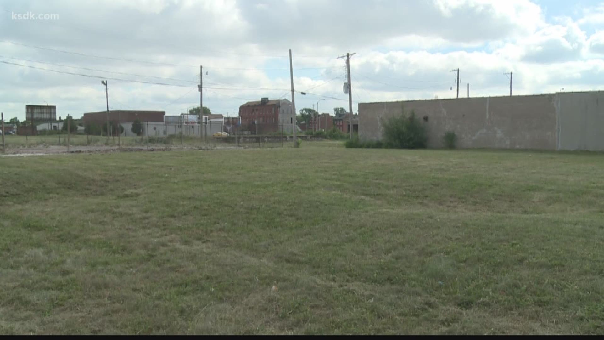 The site on North Jefferson Ave. is now considered abandoned after "no signs of any activity" in six months.