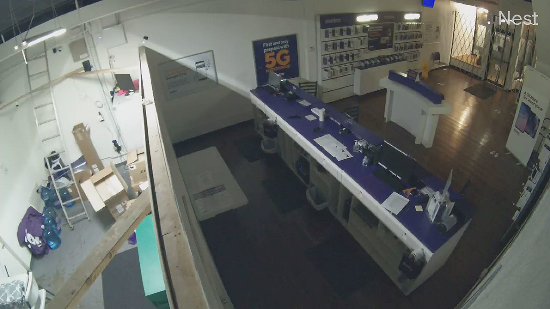 St. Louis police are looking for help identifying four people seen in surveillance video looting a Metro PCS store early Tuesday morning.