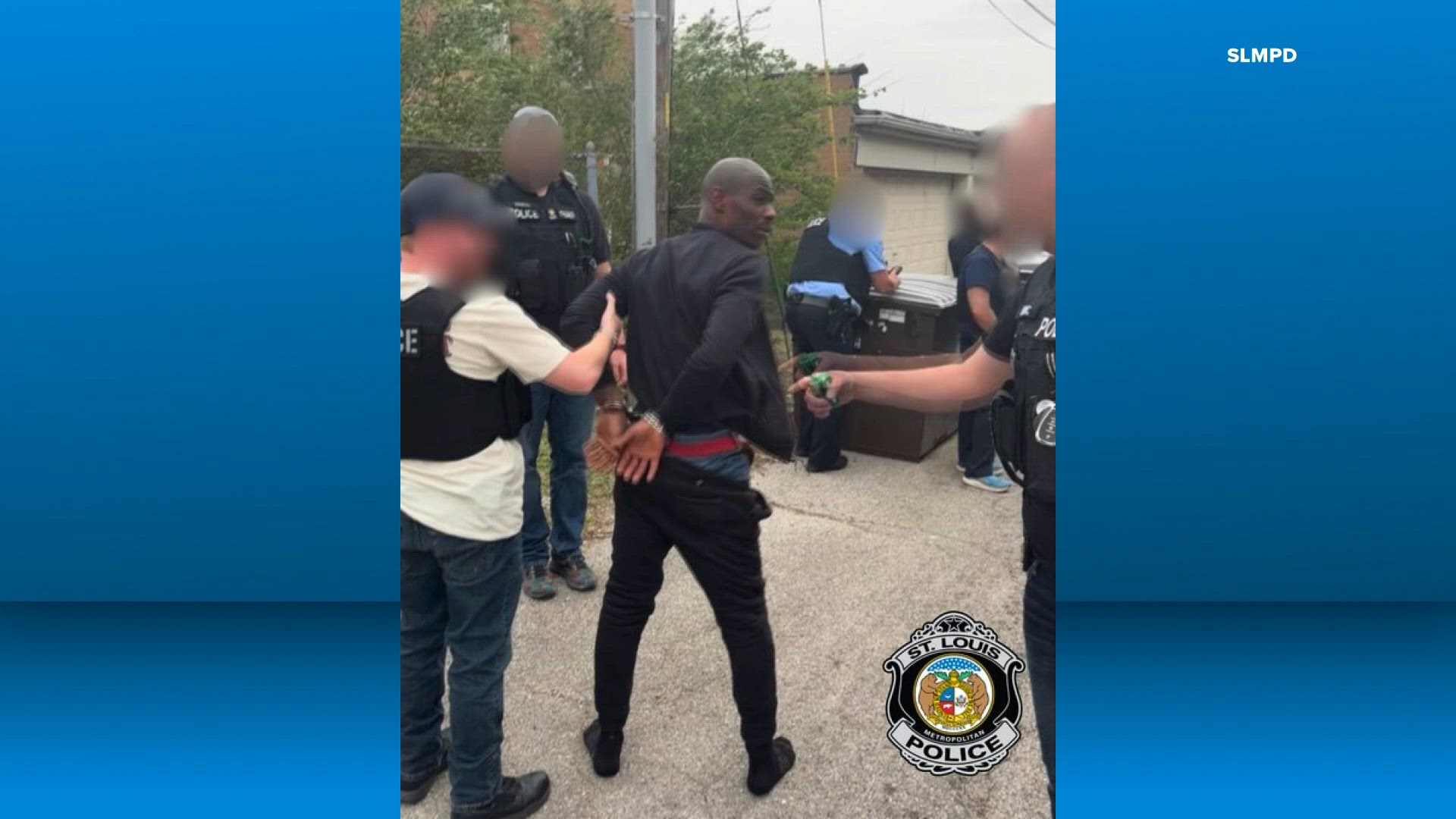St. Louis police arrest suspect accused of shooting at officer | ksdk.com