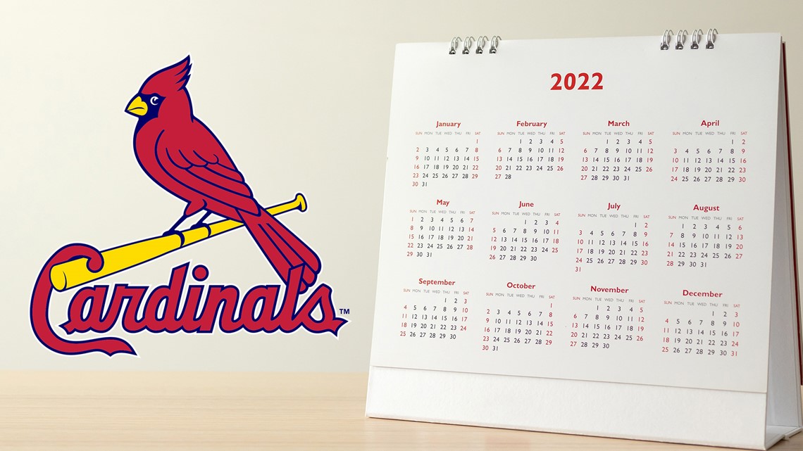 Cardinal Schedule For 2022 Cardinals Announce 2022 Season Schedule | Ksdk.com
