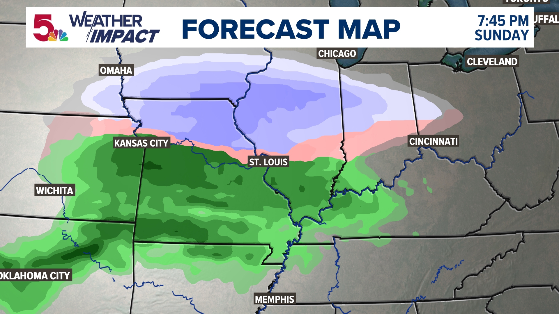 Weather Impact Alert: Mix of rain and snow ending overnight | ksdk.com