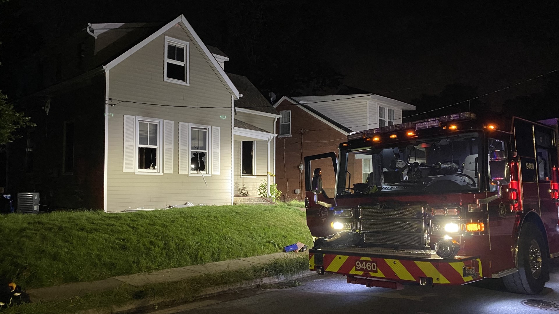 One person died after a Wednesday evening fire at a home in St. Charles.