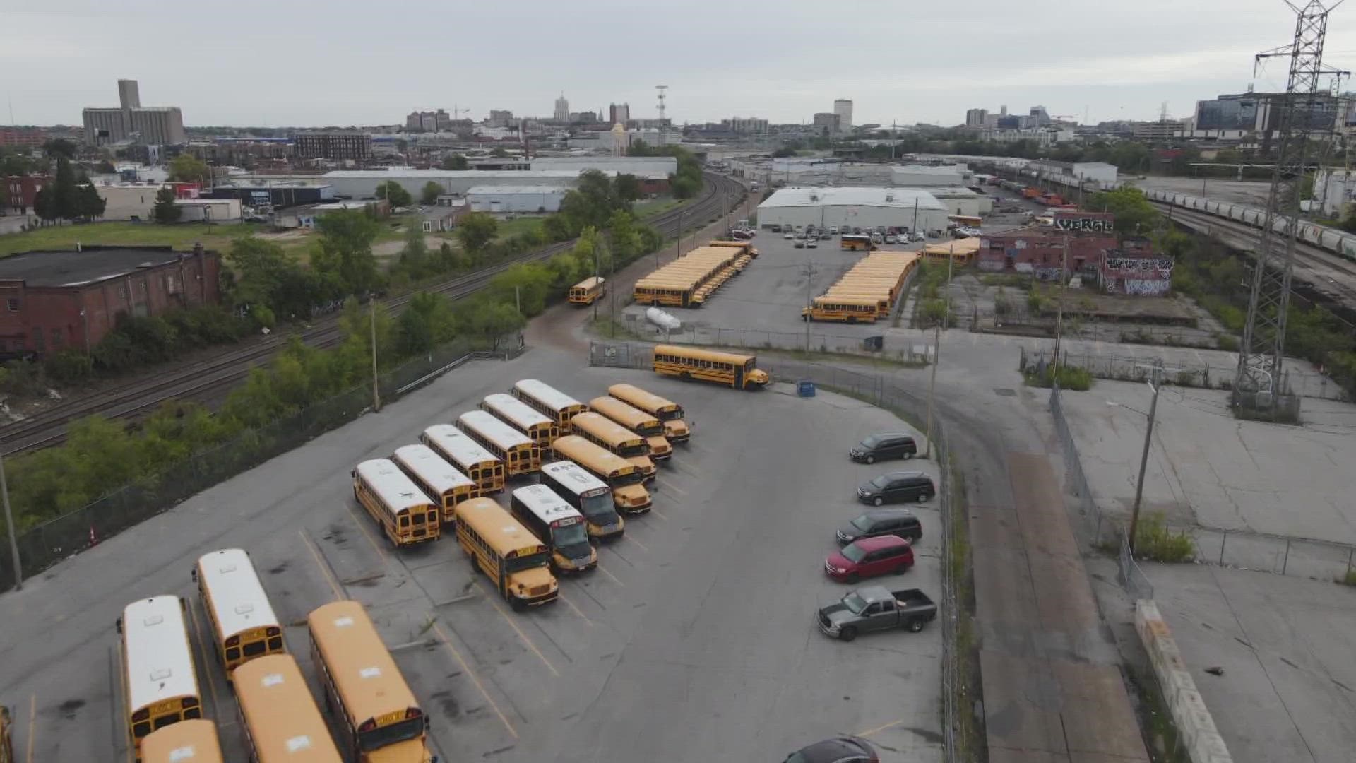 The St. Louis Public school district will be shortening school 10 minutes for all 1st tier schools at the end of day, following bus driver shortage.