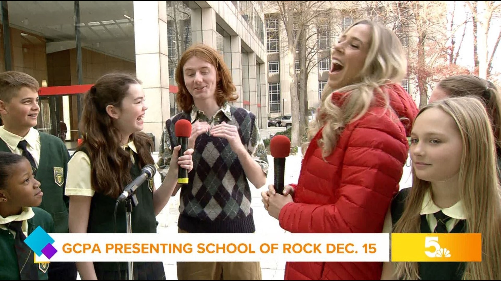 GCPA joins us live on Television Plaza for a sneak peek of their upcoming performance: School of Rock.