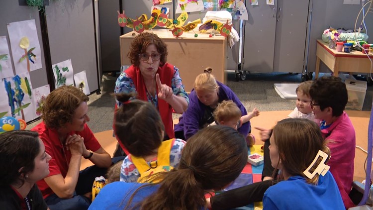 Meet the hospital volunteer who put retirement on hold to touch the lives of young kids