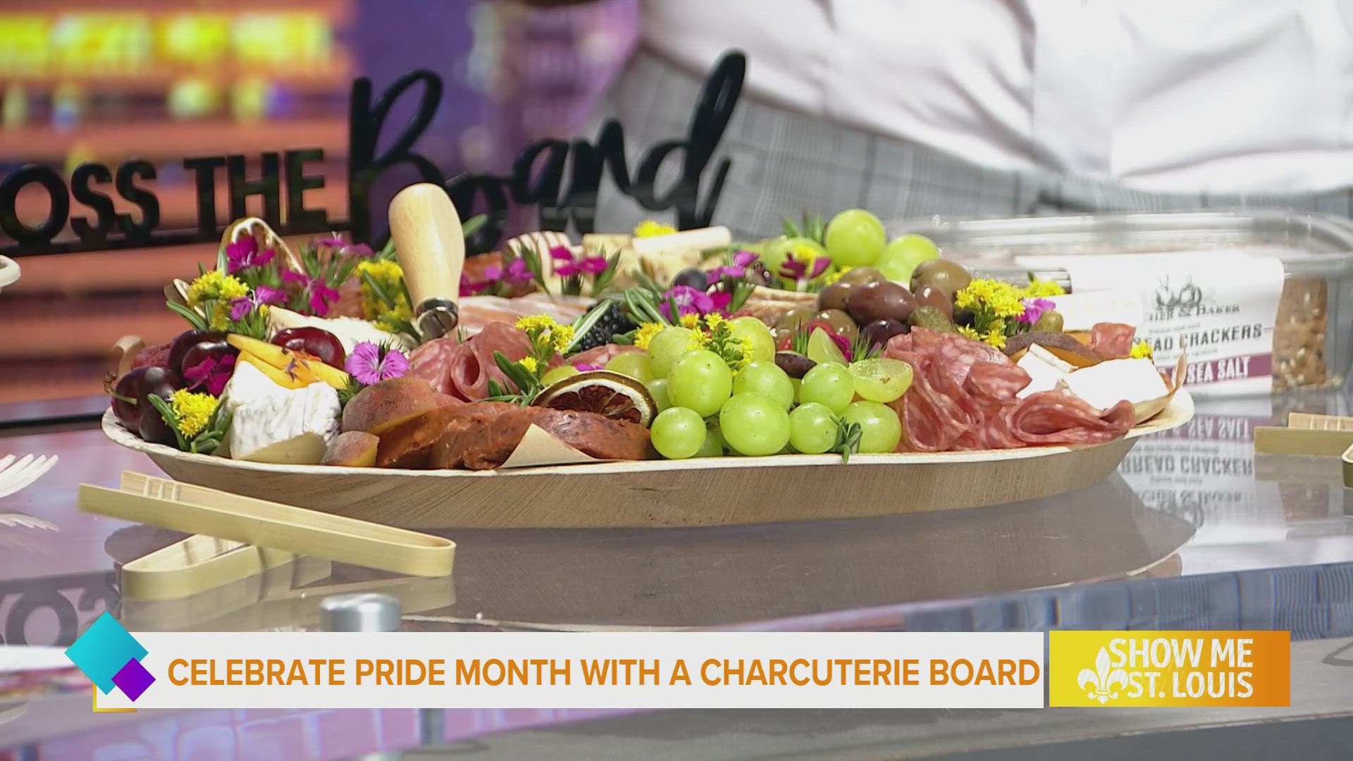 Celebrate Pride month with a charcuterie board from a local LGBTQ+ business.