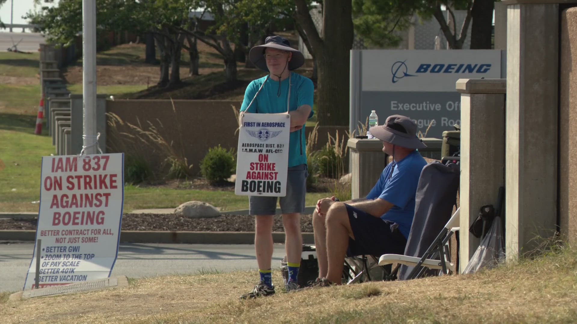 Boeing, union reach tentative agreement to end strike, still needs