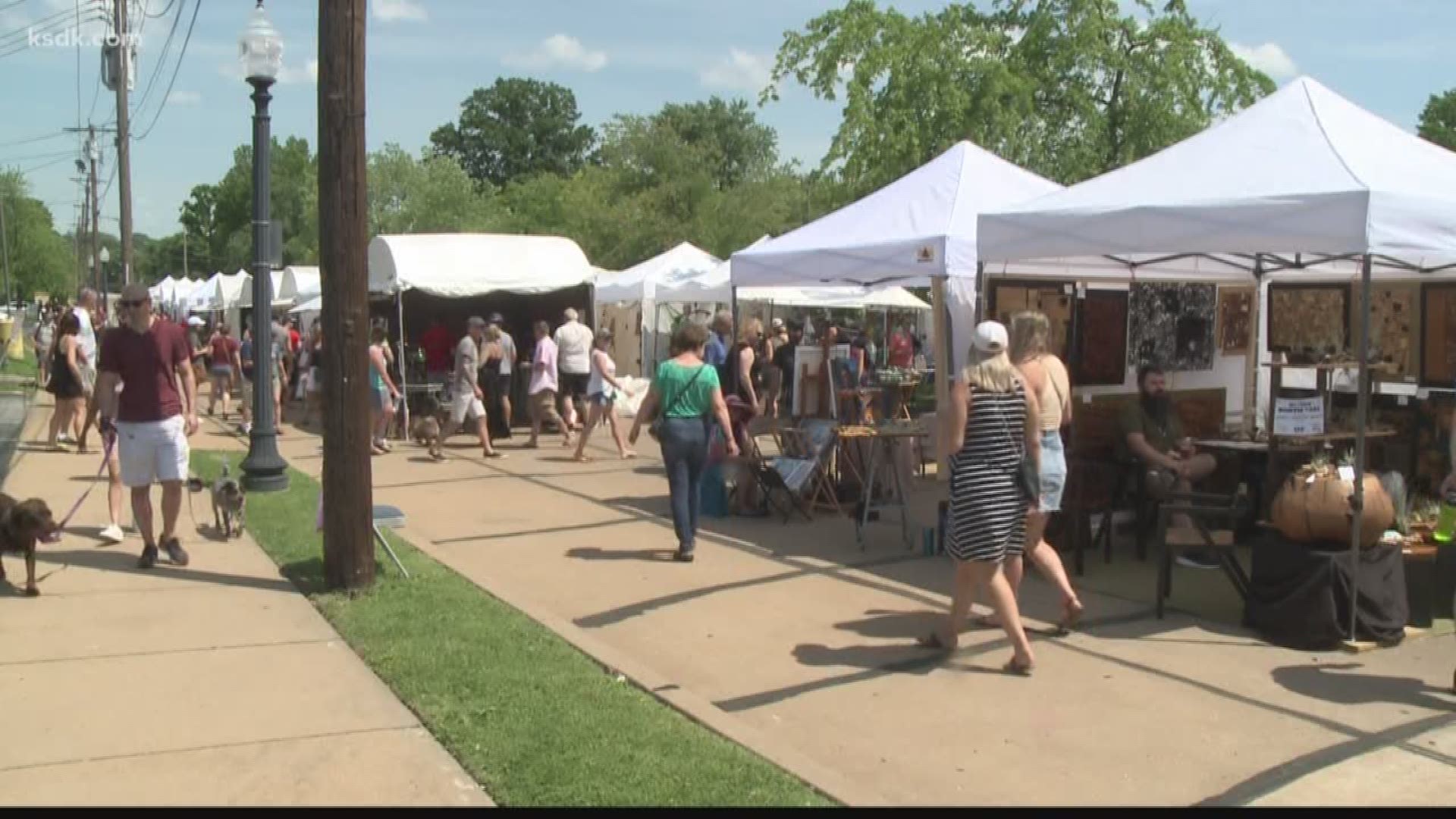 The festival goes until 10 p.m. Saturday and from 11 a.m. to 4 p.m. on Sunday.