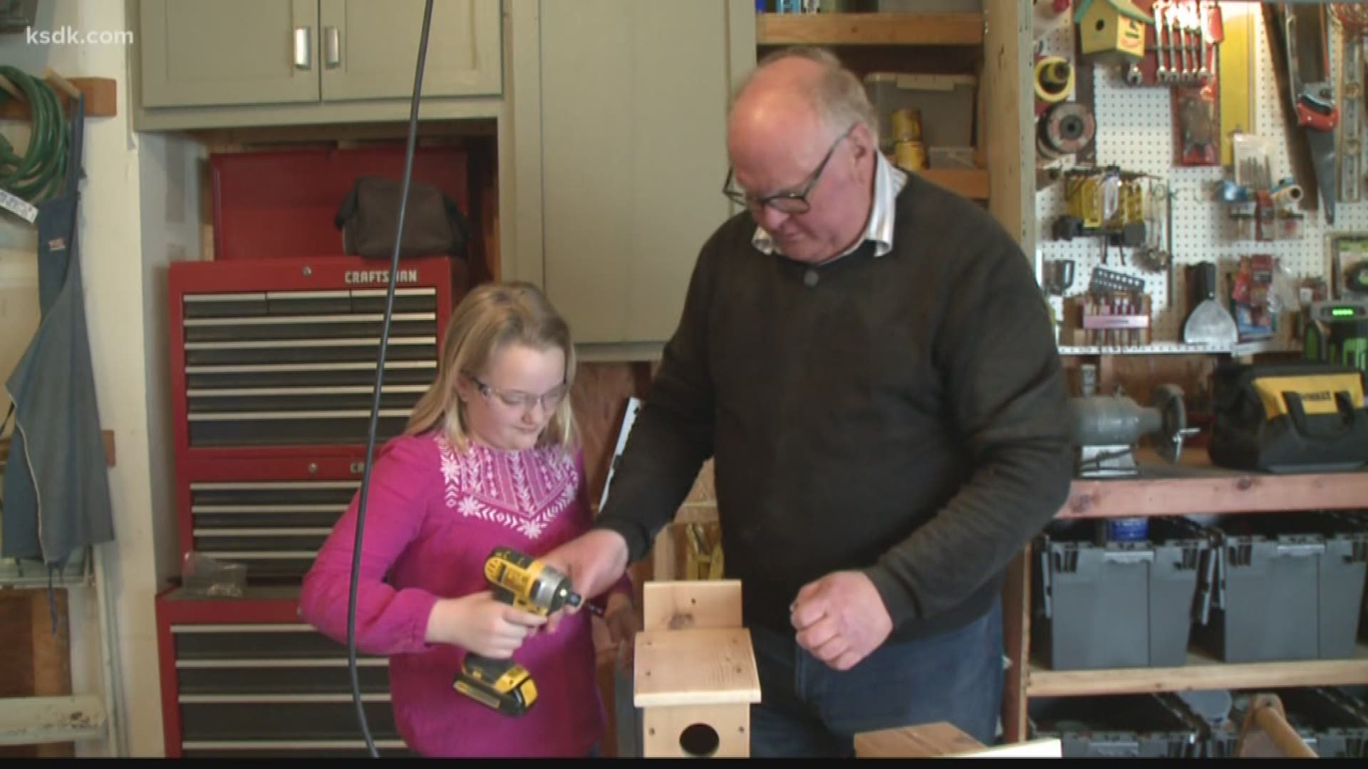 Anna may still be a little girl, but she has a big heart and she enlisted her grandpa to build a Giving Box to help other families in her hometown