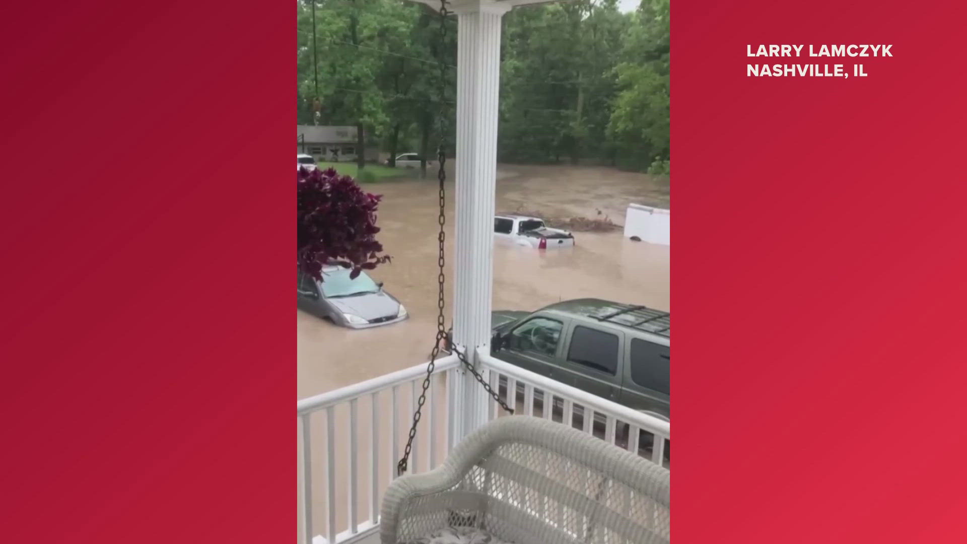 People in parts of Nashville, Illinois, were told to evacuate their homes due to a dam breach. Several major roads are closed in the area.