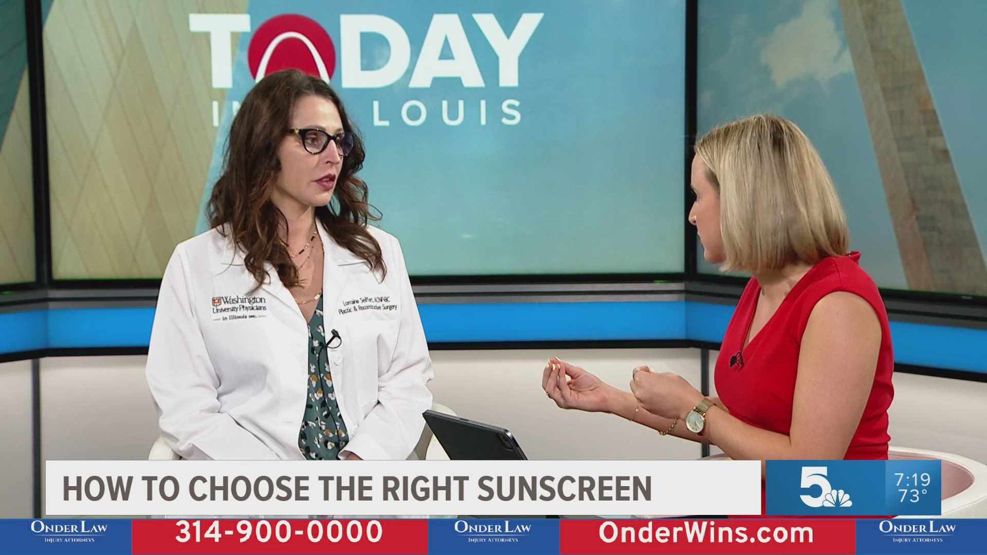 Summer is heating up. Lorraine Seiffert with Washington University Physicians shares the best sunscreens, what to avoid and how to protect your family.