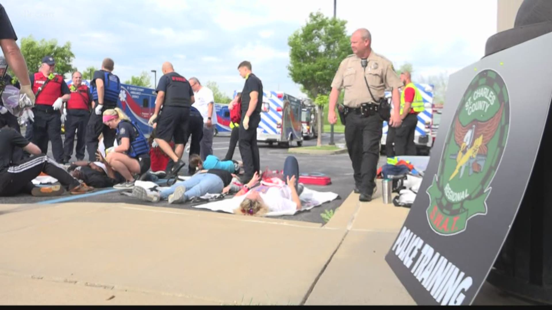 "We've been training for this. We don't ignore the fact that these are happening across the country,” Sgt. Shawn McGuire said.