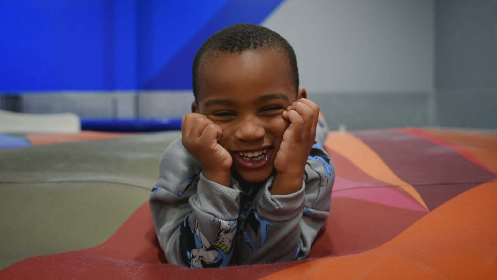 Smiles and giggles abound in today's A Place to Call Home. Anthony Slaughter does his best to keep up with one adorable four-year-old.