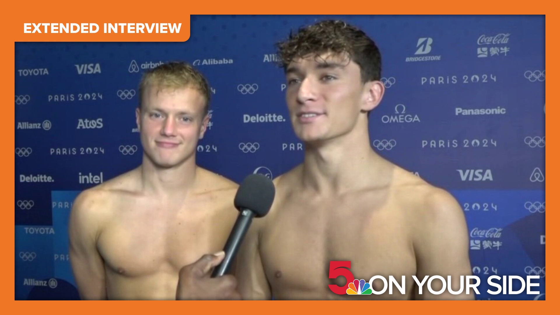 Tyler Downs and his partner, Greg Duncan, came in 8th place in the Olympic synchronized 3-meter springboard final Friday. We spoke with him after the event.