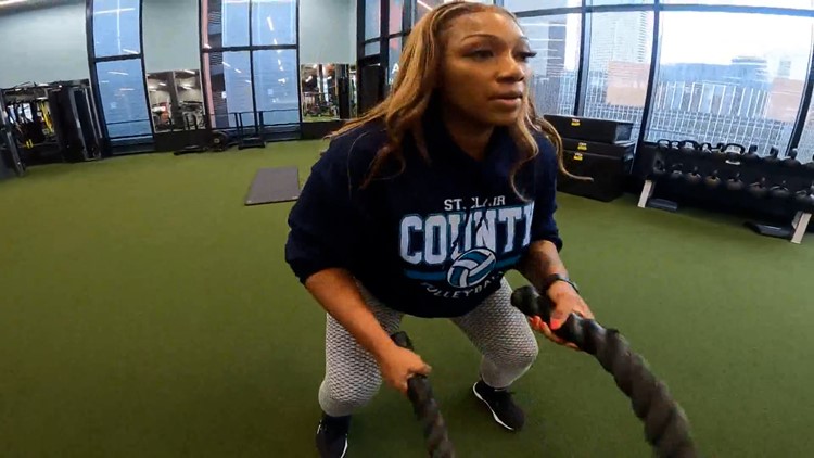 St. Louis-area woman hopes to inspire others to get fit along with her