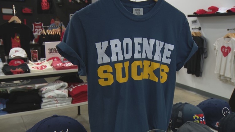 'Kroenke sucks': Arch Apparel takes a jab at Avalanche's owner