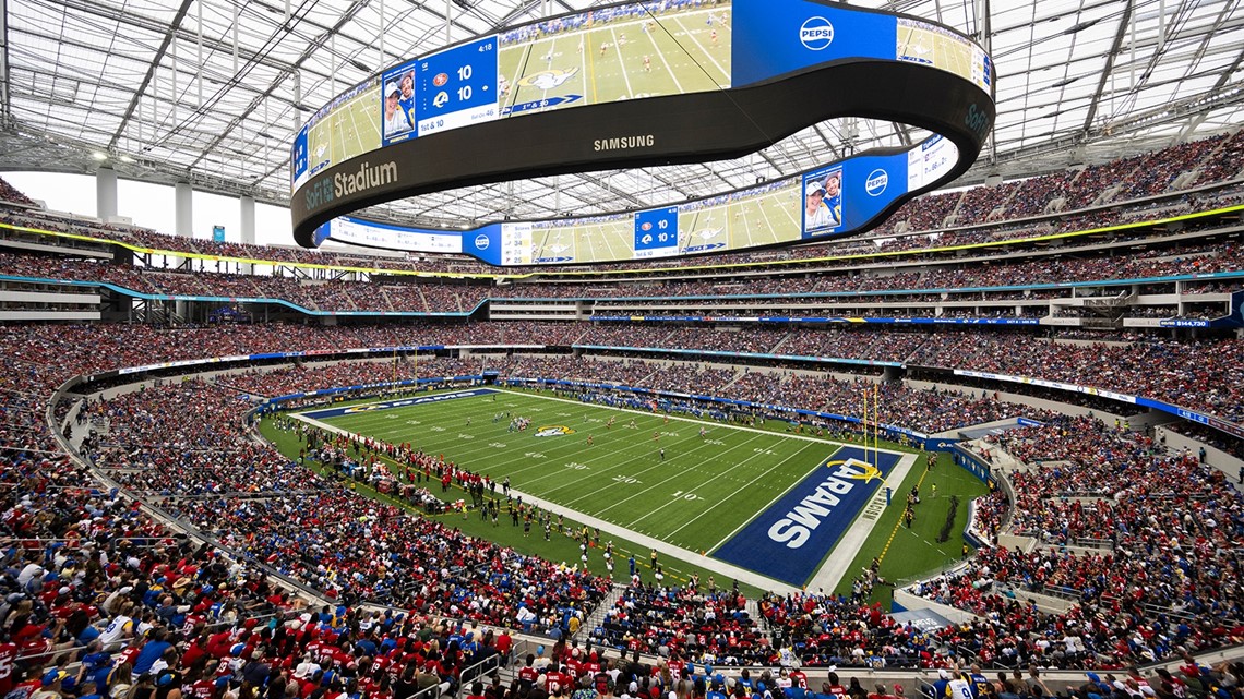 49ers-Rams SoFi crowd projected to be 64% Niner fans