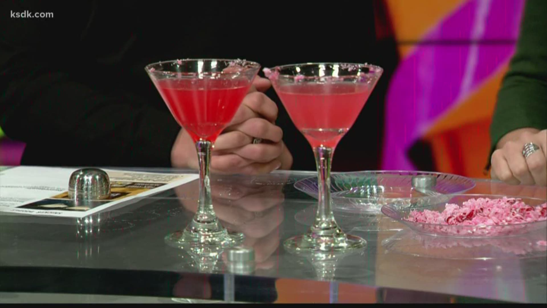 Check out how to make a festive Candy Cane Martini.