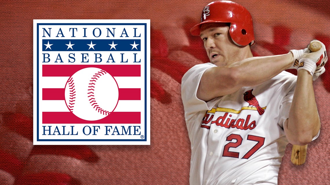 Scott Rolen St. Louis Cardinals Forever Collectibles Baseball Hall of Fame  2023 Induction Bobblehead Ltd Ed of 216