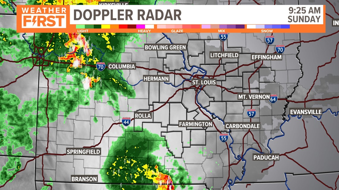 St. Louis forecast: Storms possible Sunday | ksdk.com