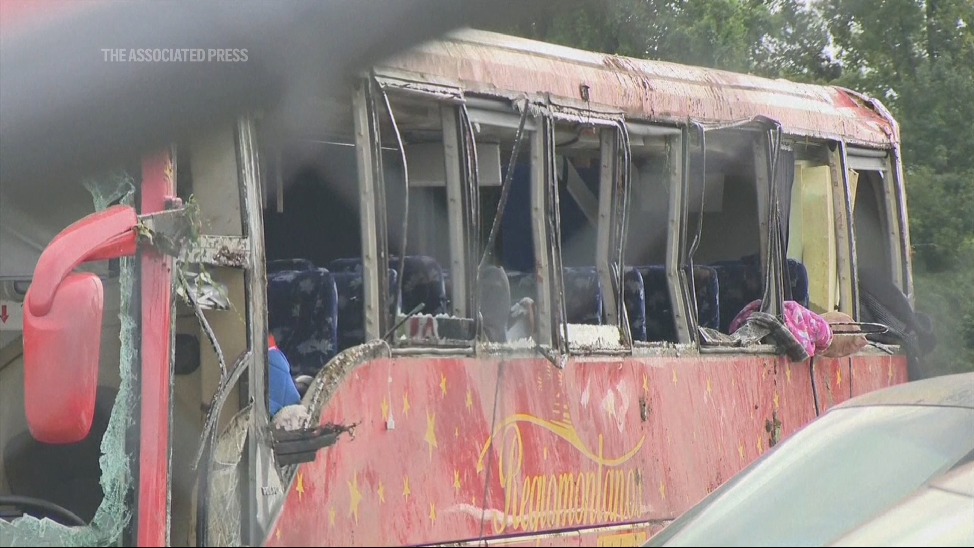 Seven people were killed and dozens were injured in Mississippi after a commercial bus overturned on I-20 on Saturday morning, according to highway patrol.