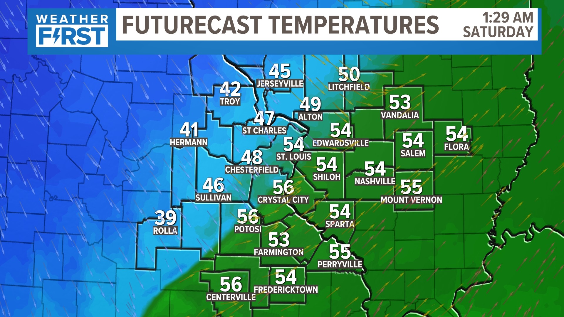 St. Louis weather Weekend forecast