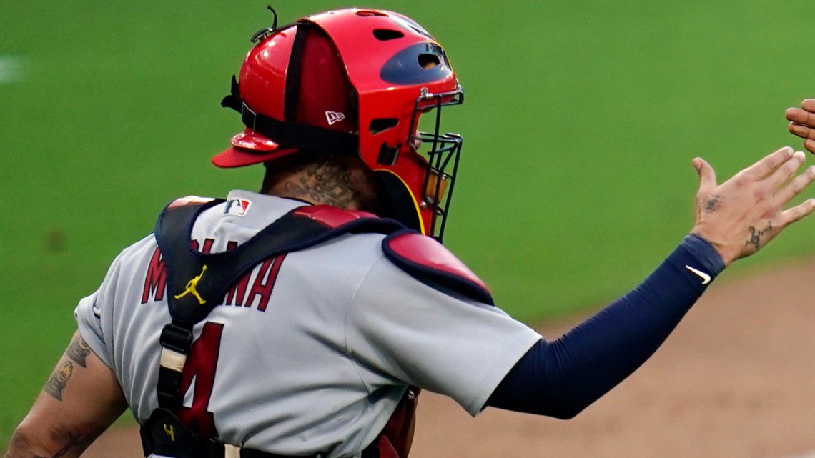 ESPN - St. Louis Cardinals catcher Yadier Molina has now played in 94  career MLB postseason games, the most in National League history 💪