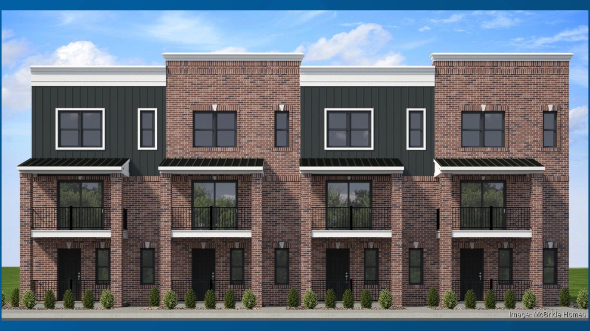 McBride homes to build 26 townhomes on The Hill